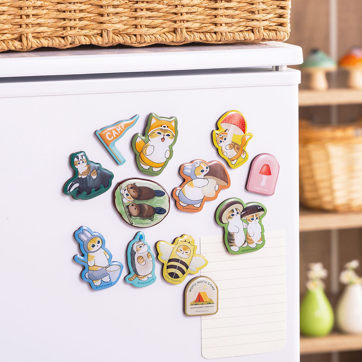 mofusand WOODLANDS Souvenir Mini Magnet Set (Forest)