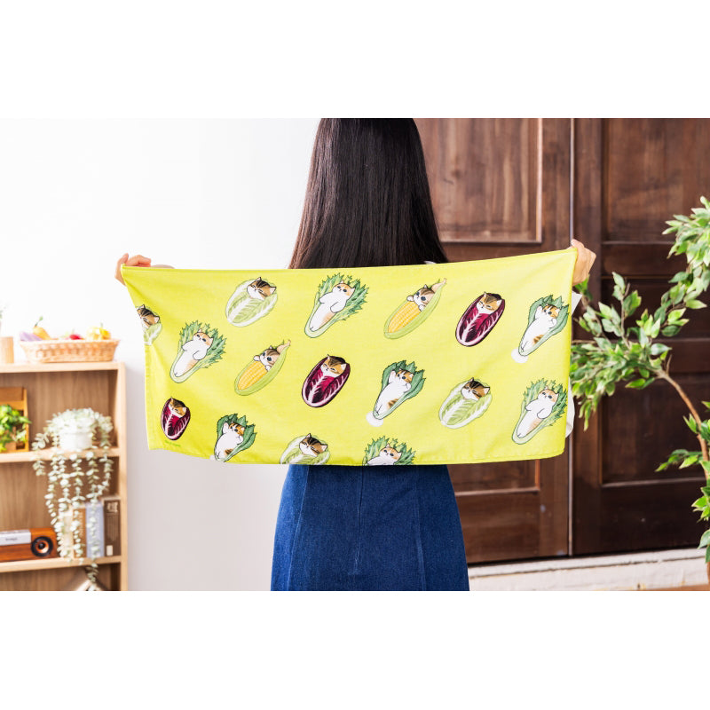 mofusand Mofumofu Marche Soft Face Towel (Green)