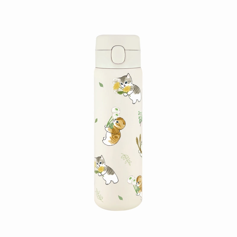 mofusand ステンレスワンプッシュボトル 480ml(春の妖精) | mofusand