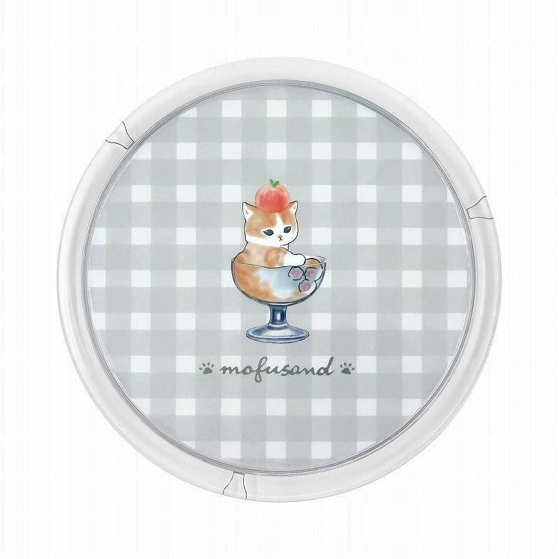 mofusand 蓋付きマグカップ 400ml(カフェ)