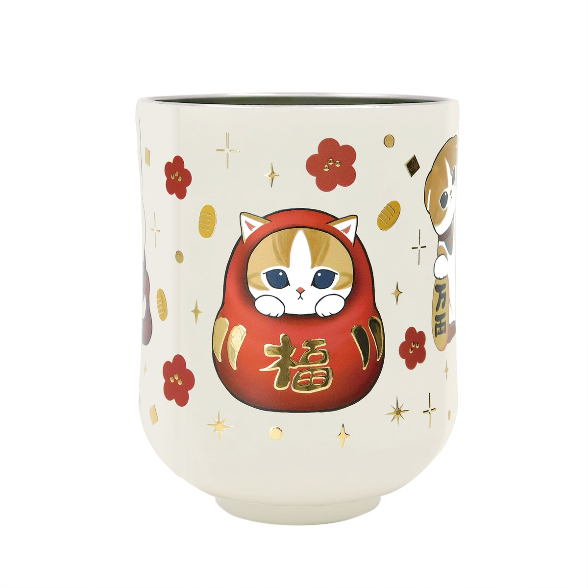 mofusand 真空二重ゆのみ 300ml(だるまにゃん)