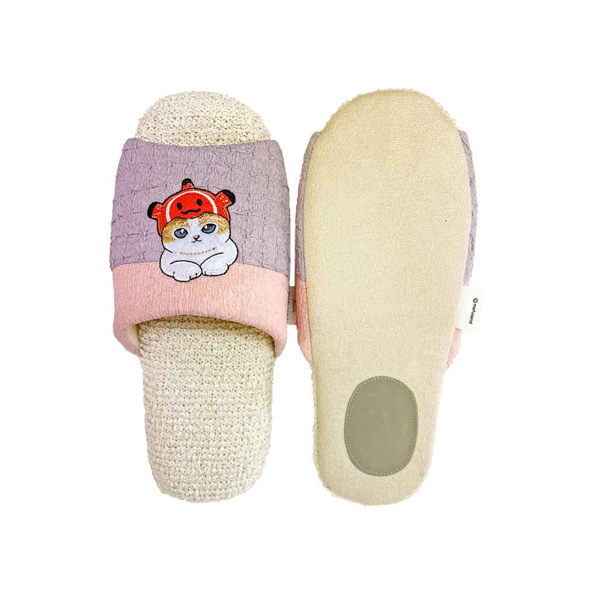 mofusand ちょこんとソフトスリッパ(ピンク)