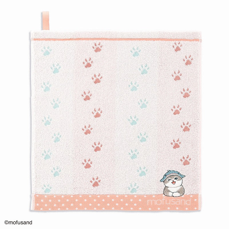 mofusand Wash towel (Ashita Pink)