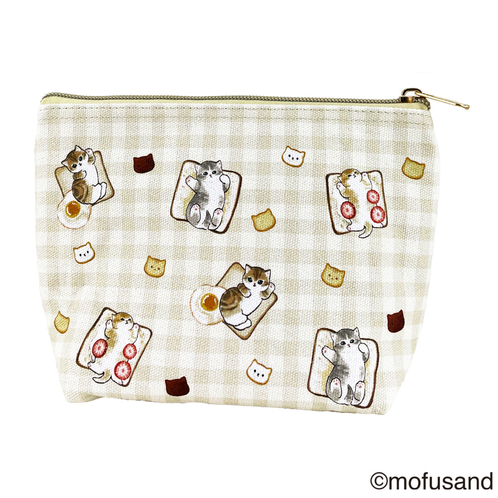 mofusand Cotton pouch (bread Nyan)