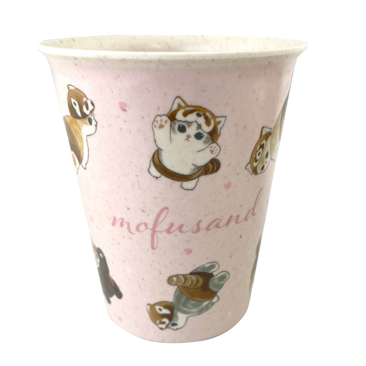 mofusand Bamboo Melamine Cup & sweets gift 2 pieces