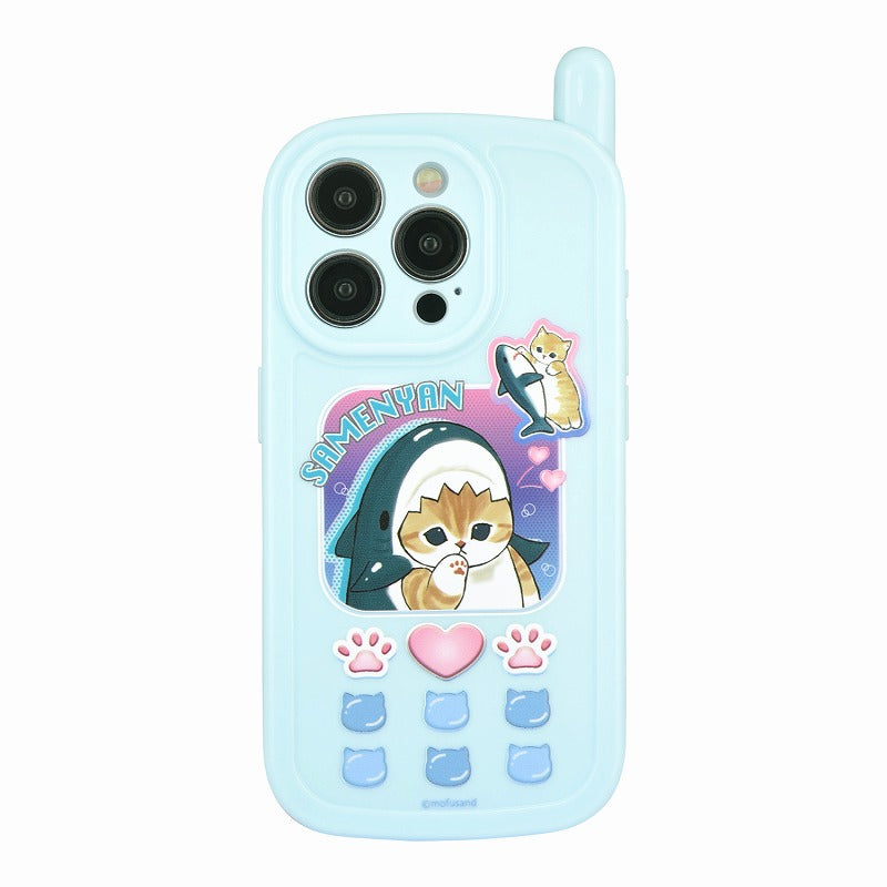 mofusand iPhone対応レトロガラケー風ケース(サメにゃん)