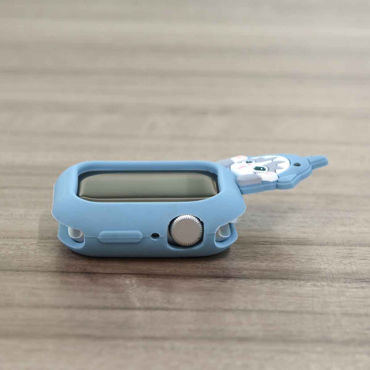 mofusand Apple Watch 41/40mm compatible silicone case (Shark-Nyan 2)