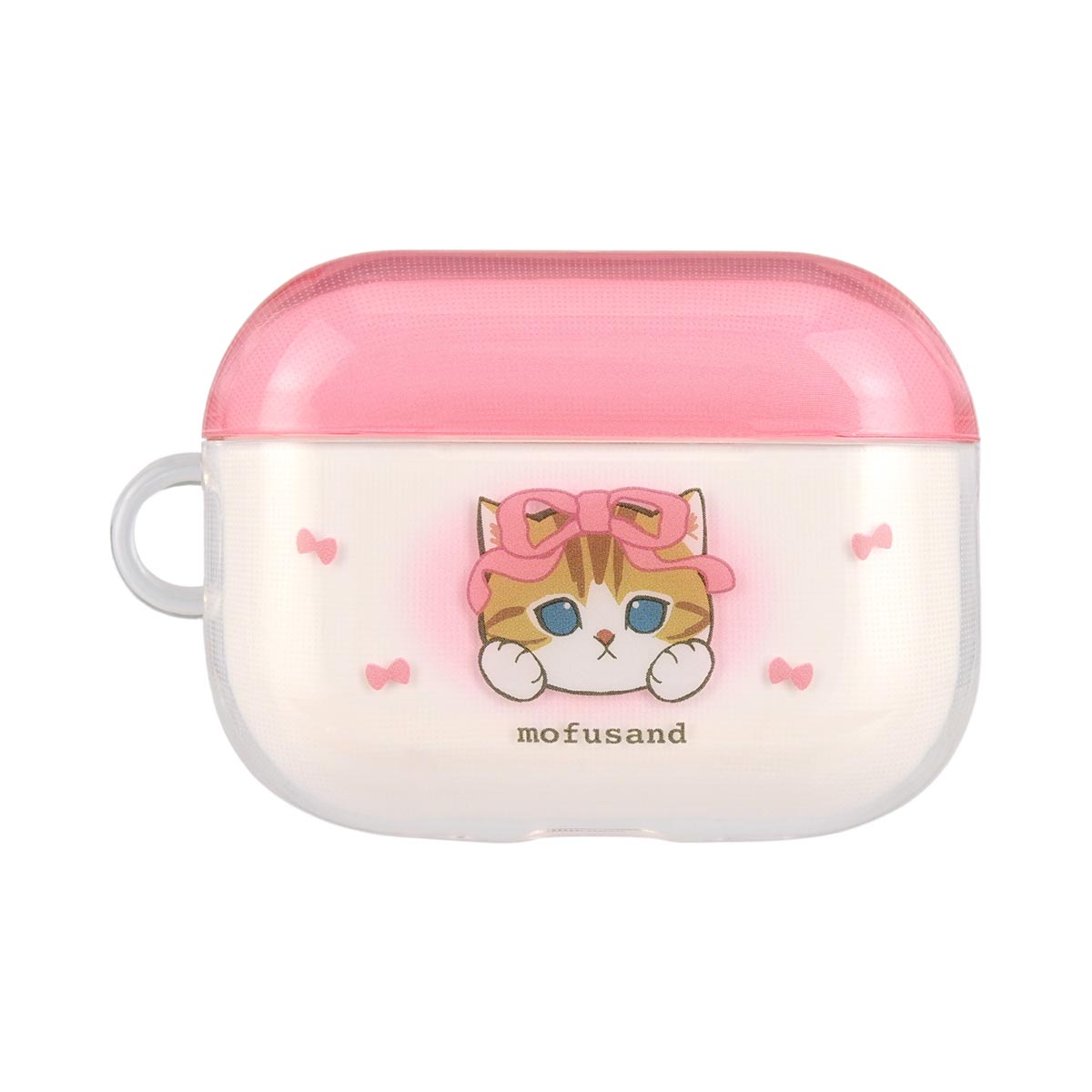 mofusand AirPods Pro3対応 ソフトケース(ピンク) | mofusandもふもふ