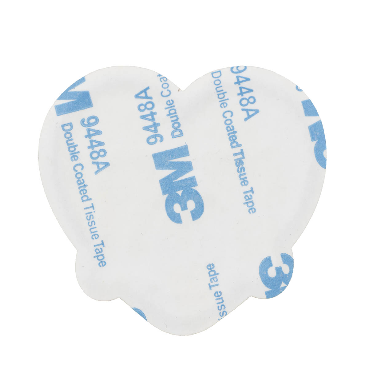 mofusand COFFEE AND DONUTS 자수 패치 스티커 하트 도넛 (블루)