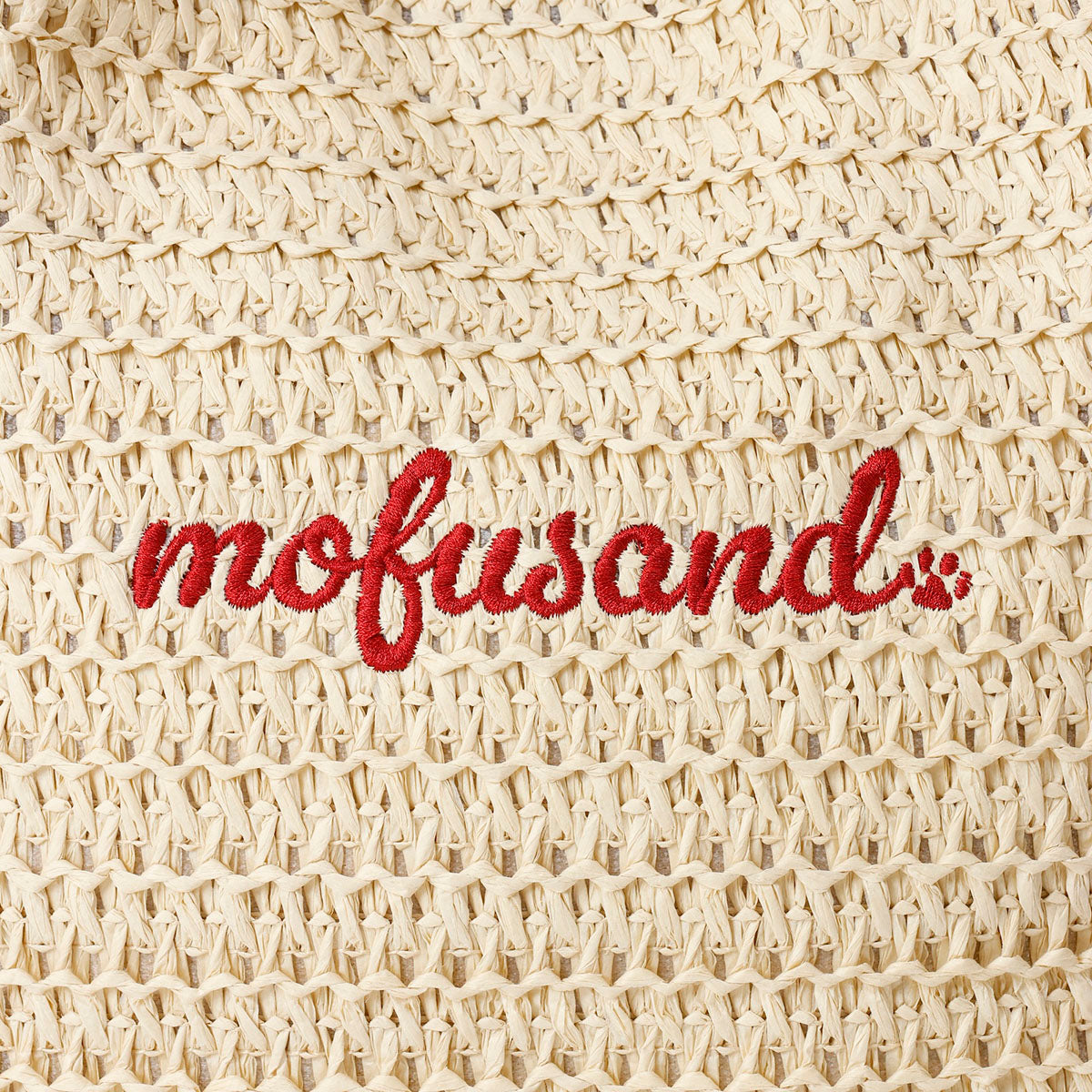 mofusand 草编包 草莓 原色