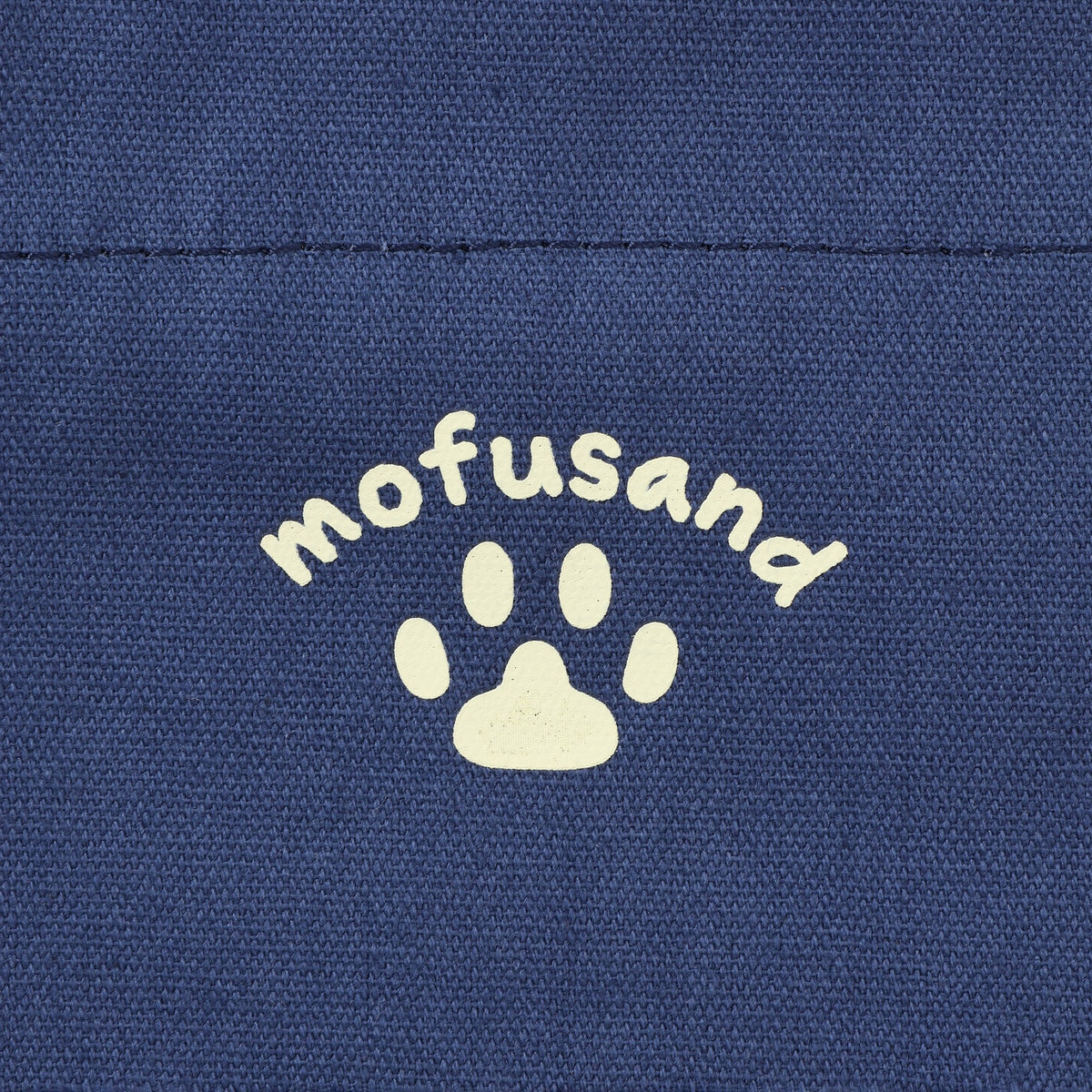 mofusand 렌티큘러 토트백 POPPING CAT 네이비