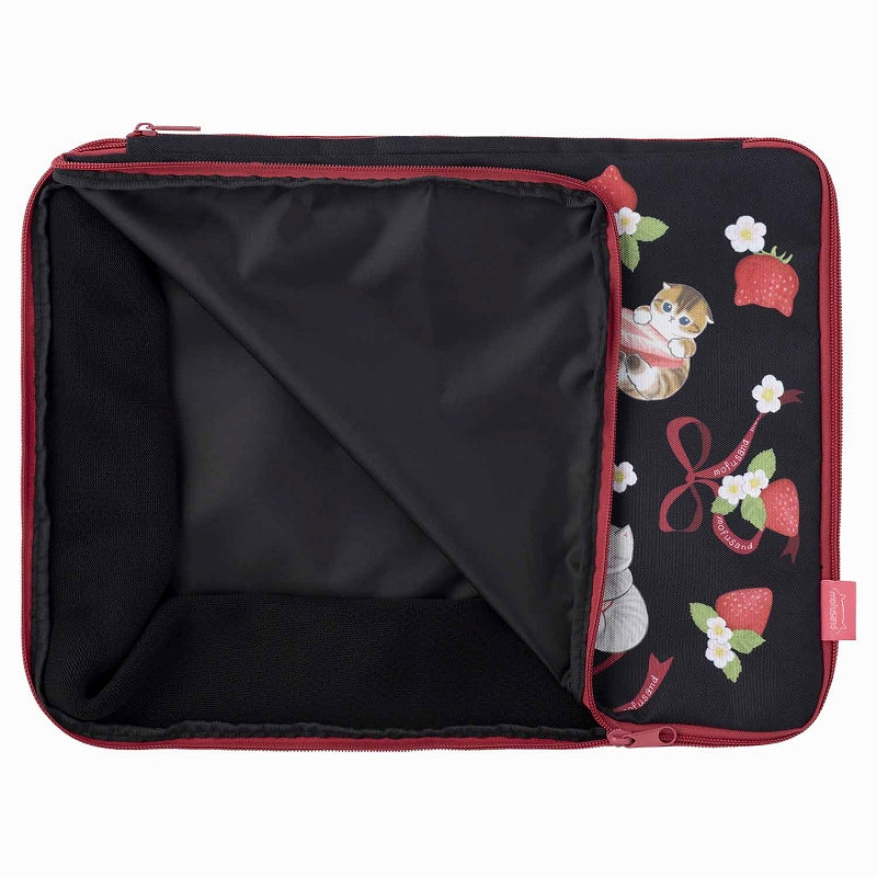 mofusand 압축 저장 백 L 크기 (검은 색)