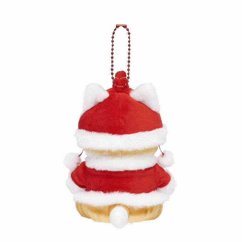 mofusand 中式服裝貓吊飾(紅帽)