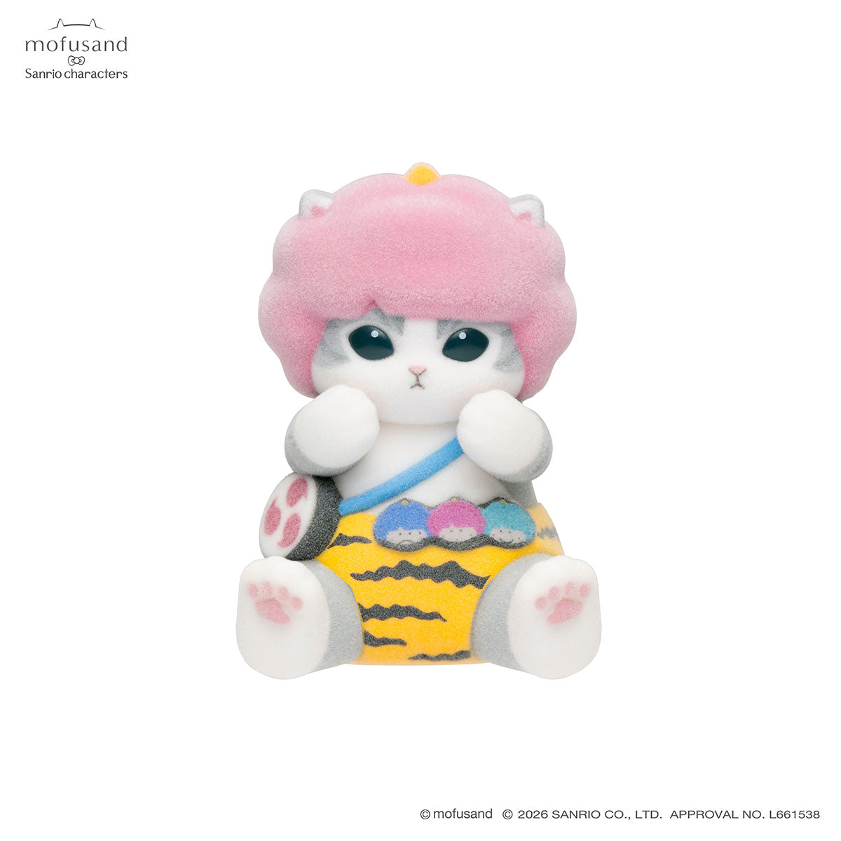 mofusand×三丽鸥 毛绒触感植绒公仔盲盒 Vol.1(全8种)