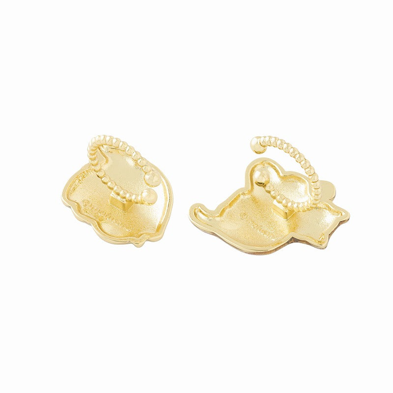 mofusand 2個セットイヤーカフ(灰白おしりと茶白ハートだっこ)