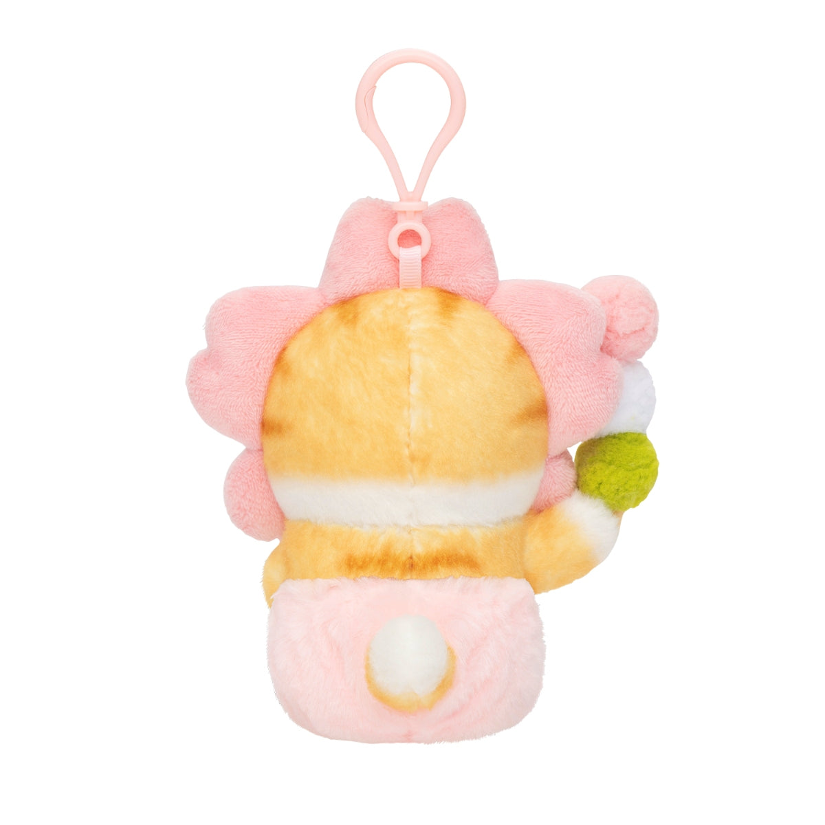 mofusand Dumplings over flowers Meow Mascot Keychain