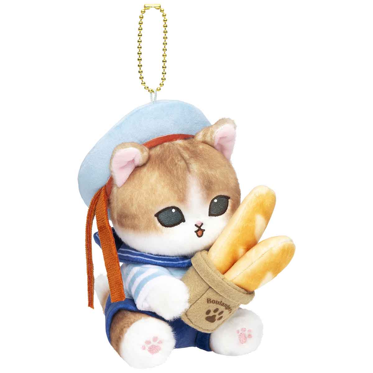 mofusand mofumofu journey Parisien Meow Mascot Keychain
