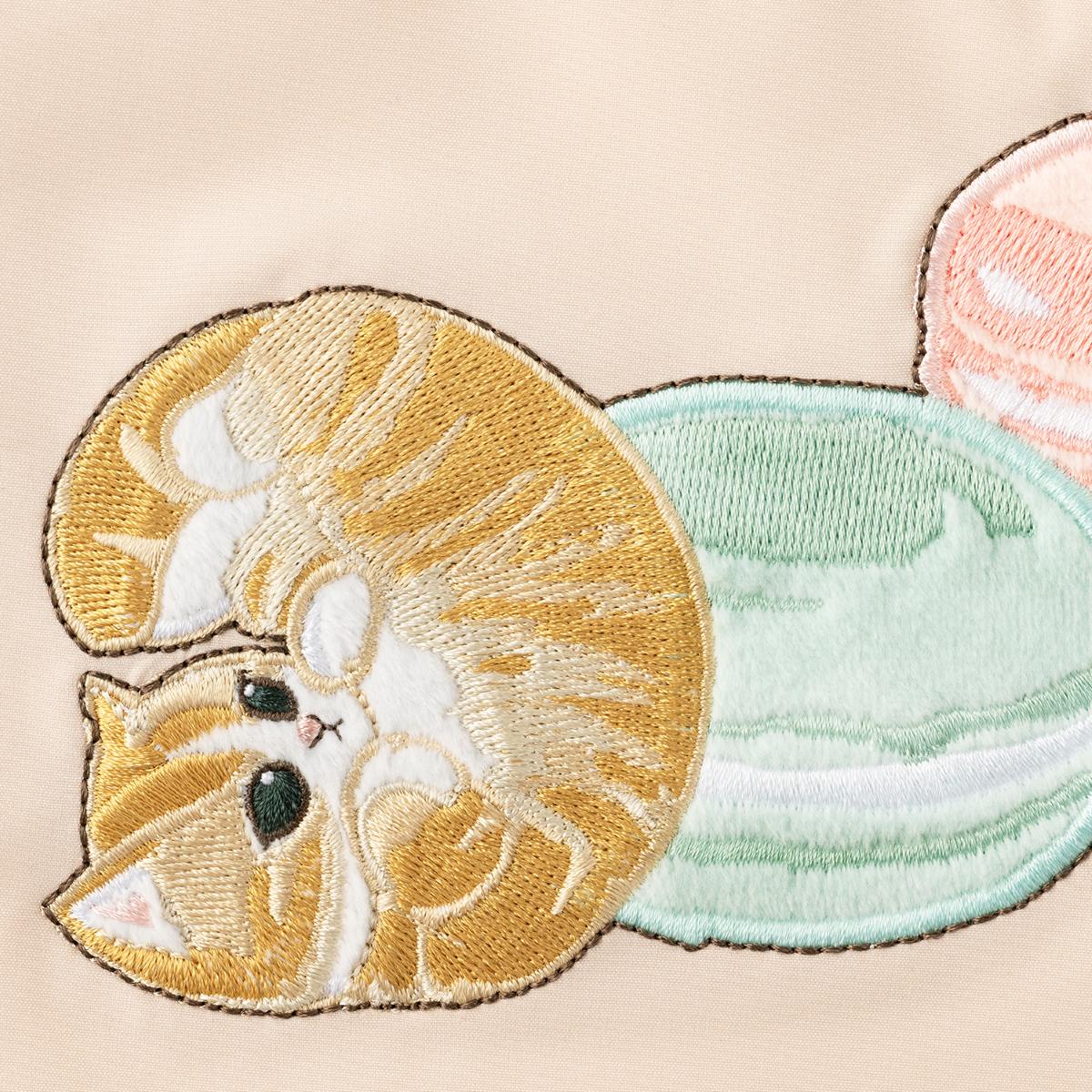 mofusand 리본 토트백 (아이보리)