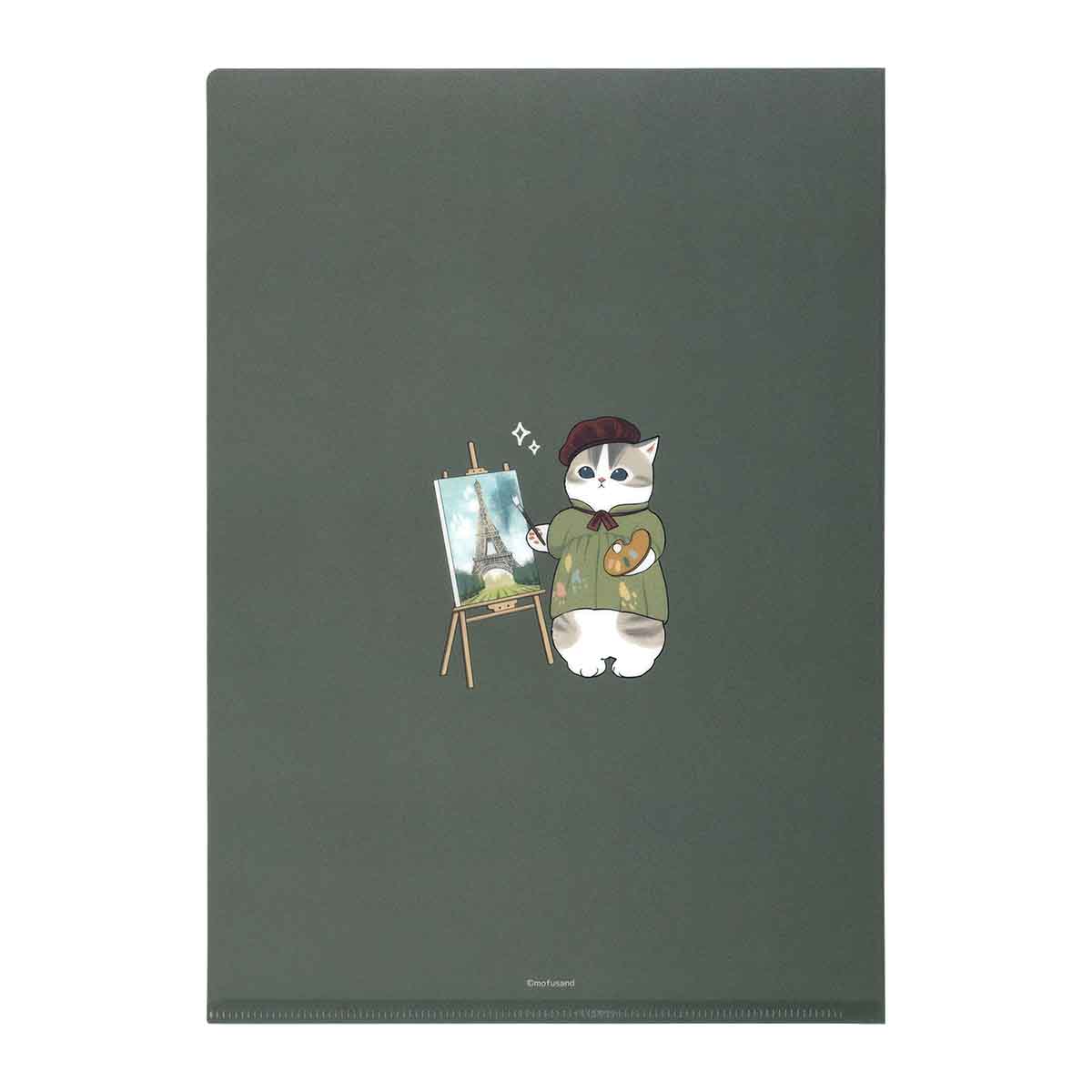 mofusand mofumofu journey Clear File (Monya Lisa)