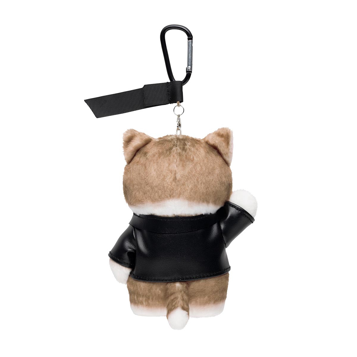mofusand Diner Mascot Keychain (Leather Jacket Meow)