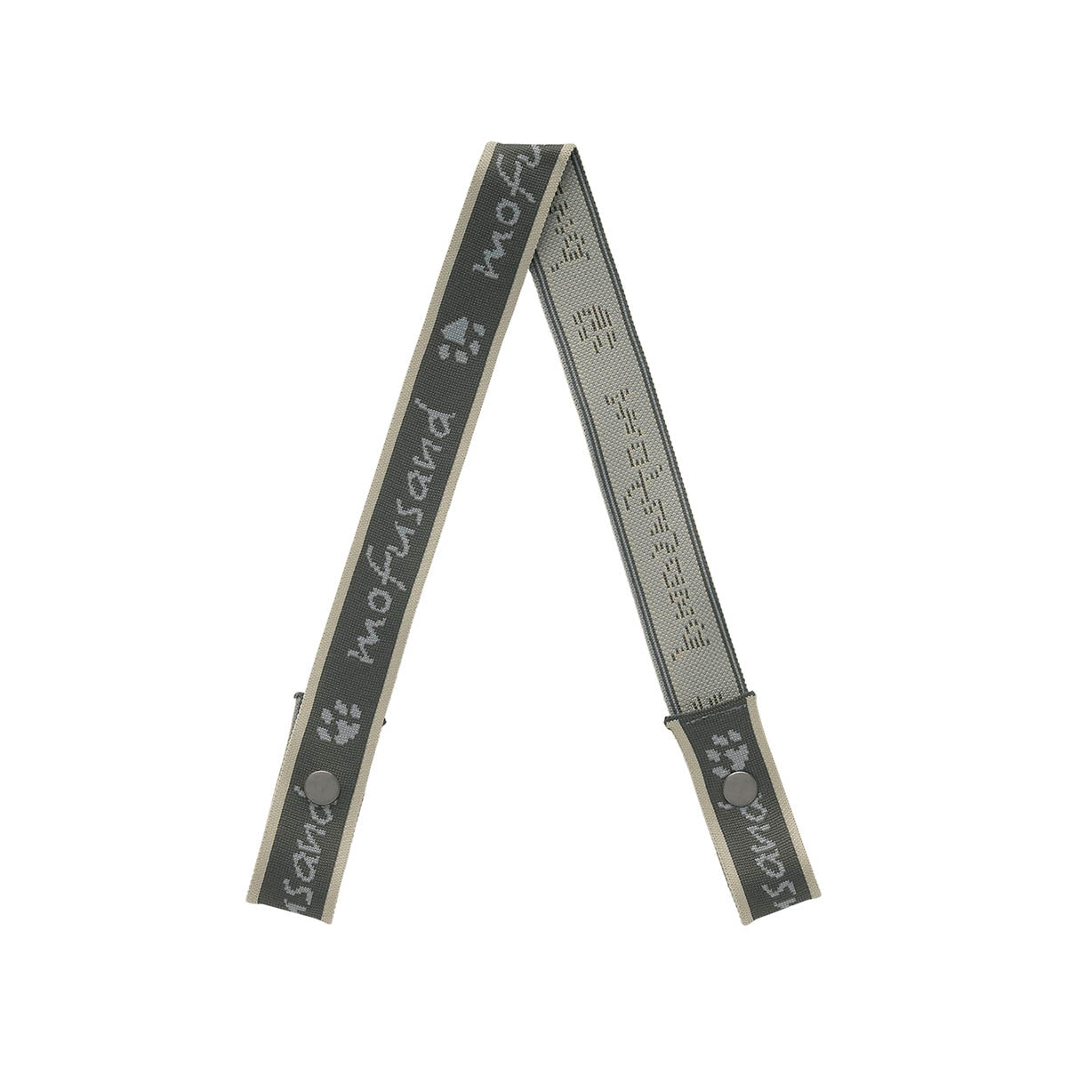 mofusand ニットバッグベルト(グレー) | mofusandもふもふマーケット