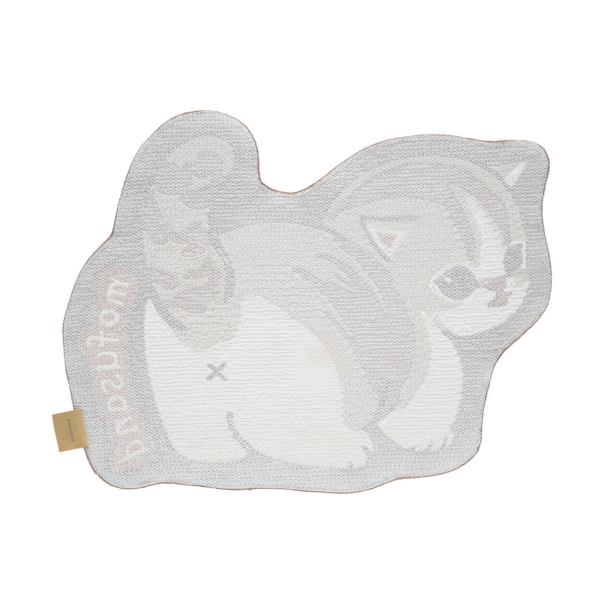 mofusand Looking-Back Meow Floor Mat