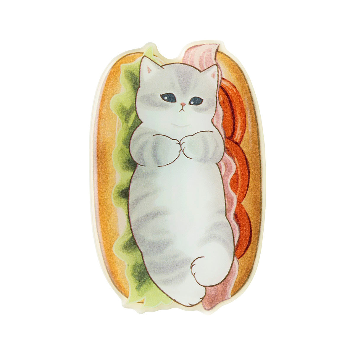 mofusand もふもふベーカリー ぷっくりパンマグネット(サンドイッチ