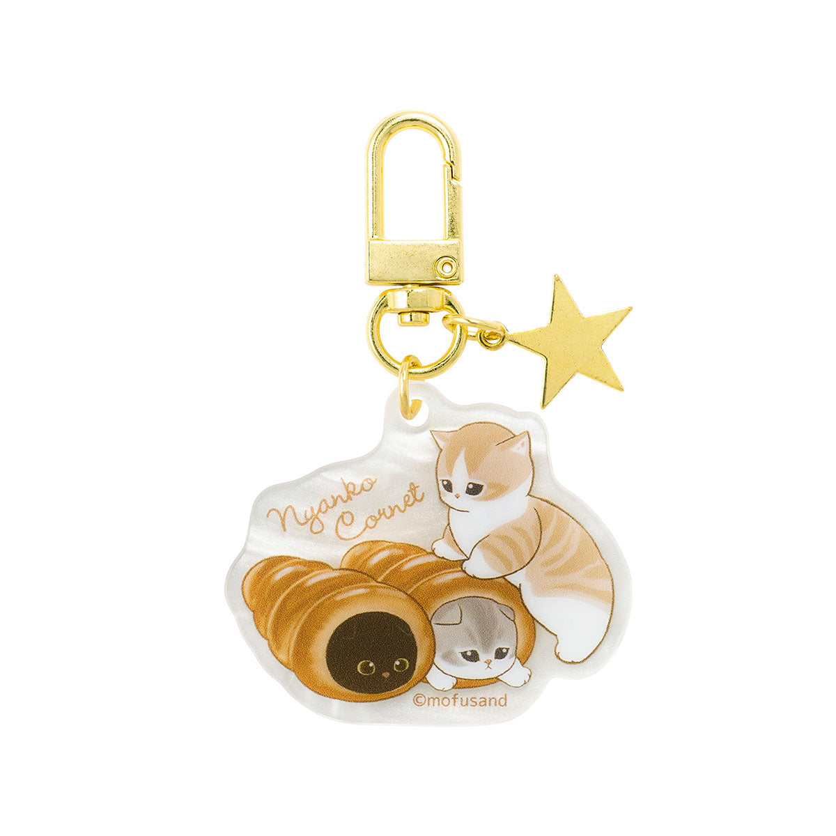 mofusand Mofumofu 烘焙坊 貝殼風壓克力吊飾盲盒(全8種)