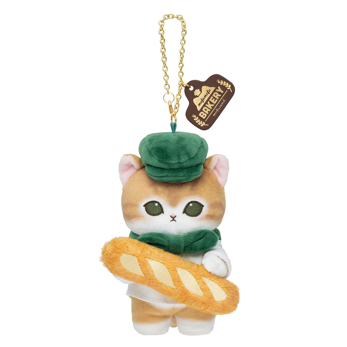 mofusand もふもふベーカリー パン屋さんにゃマスコット(茶白
