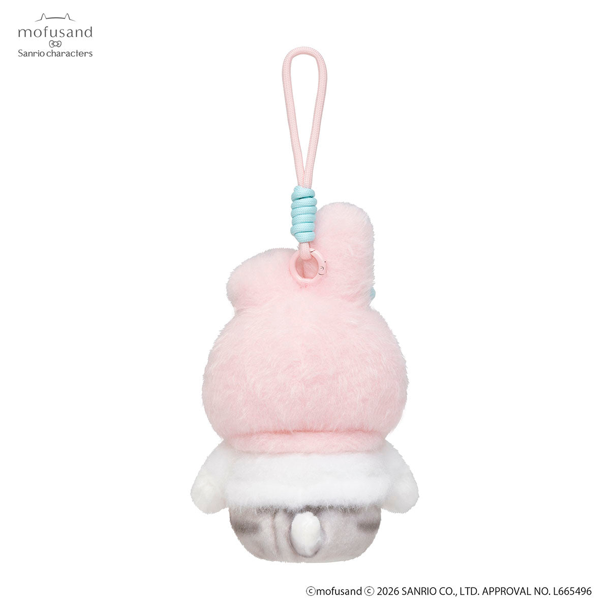 mofusand x Sanrio Characters Plump & Fluffy Mascot (My Melody)