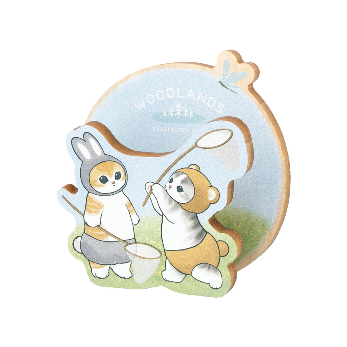 mofusand WOODLANDS 交易動物木夾(全6種)