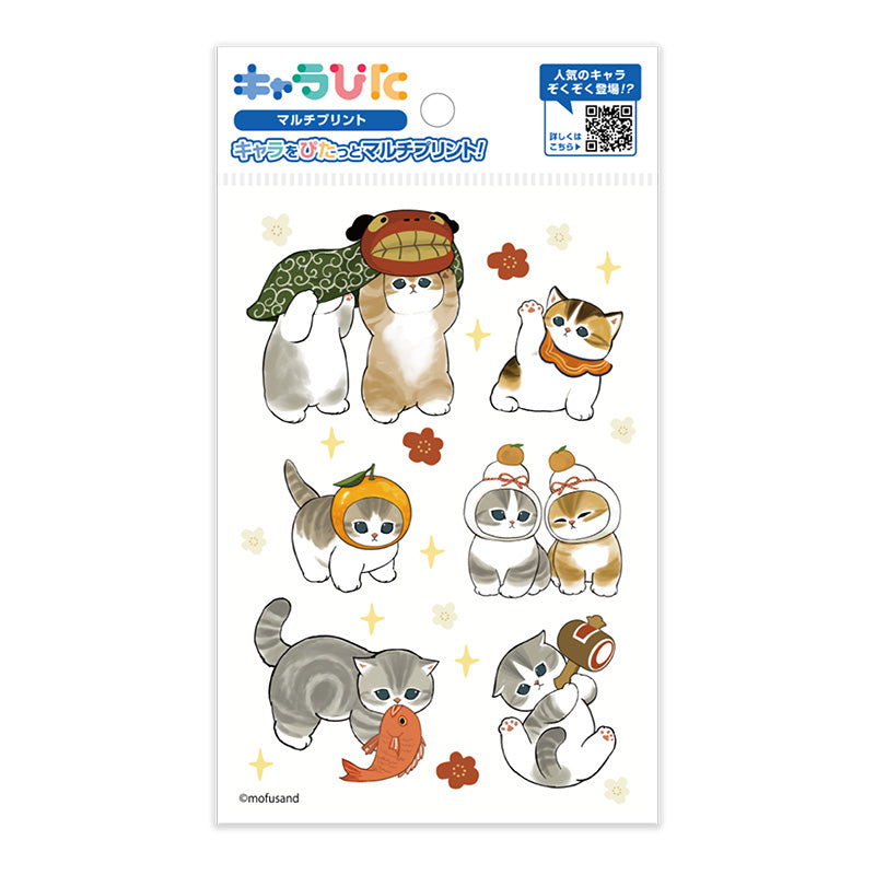 mofusand キャラぴた マルチプリントシート②はがき2