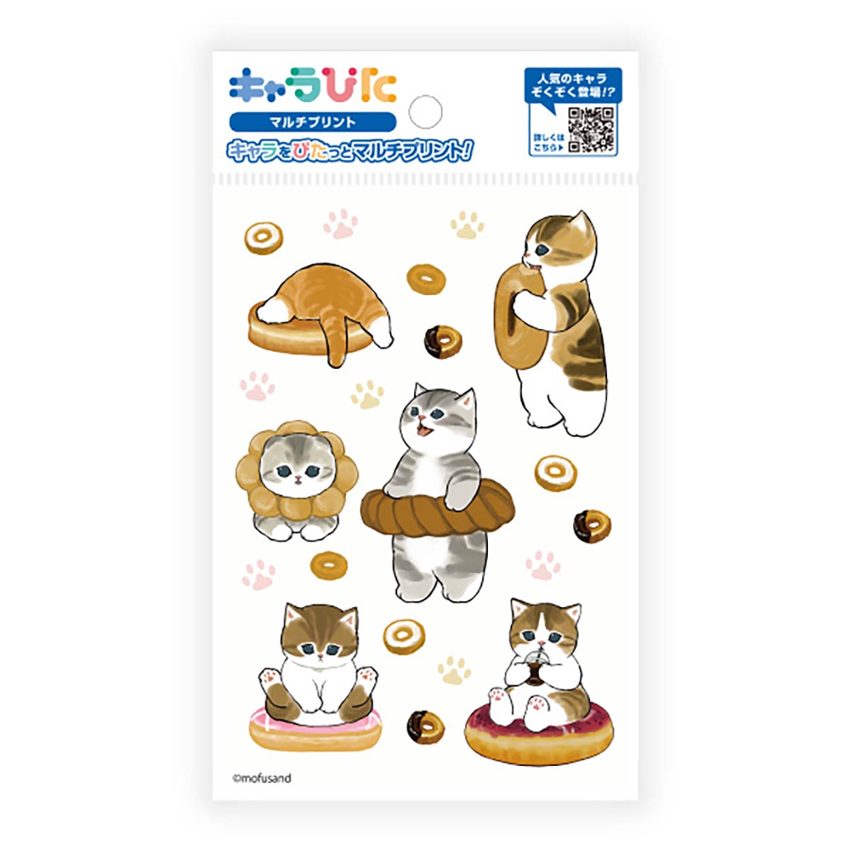 mofusand Charapita多功能贴纸③明信片1