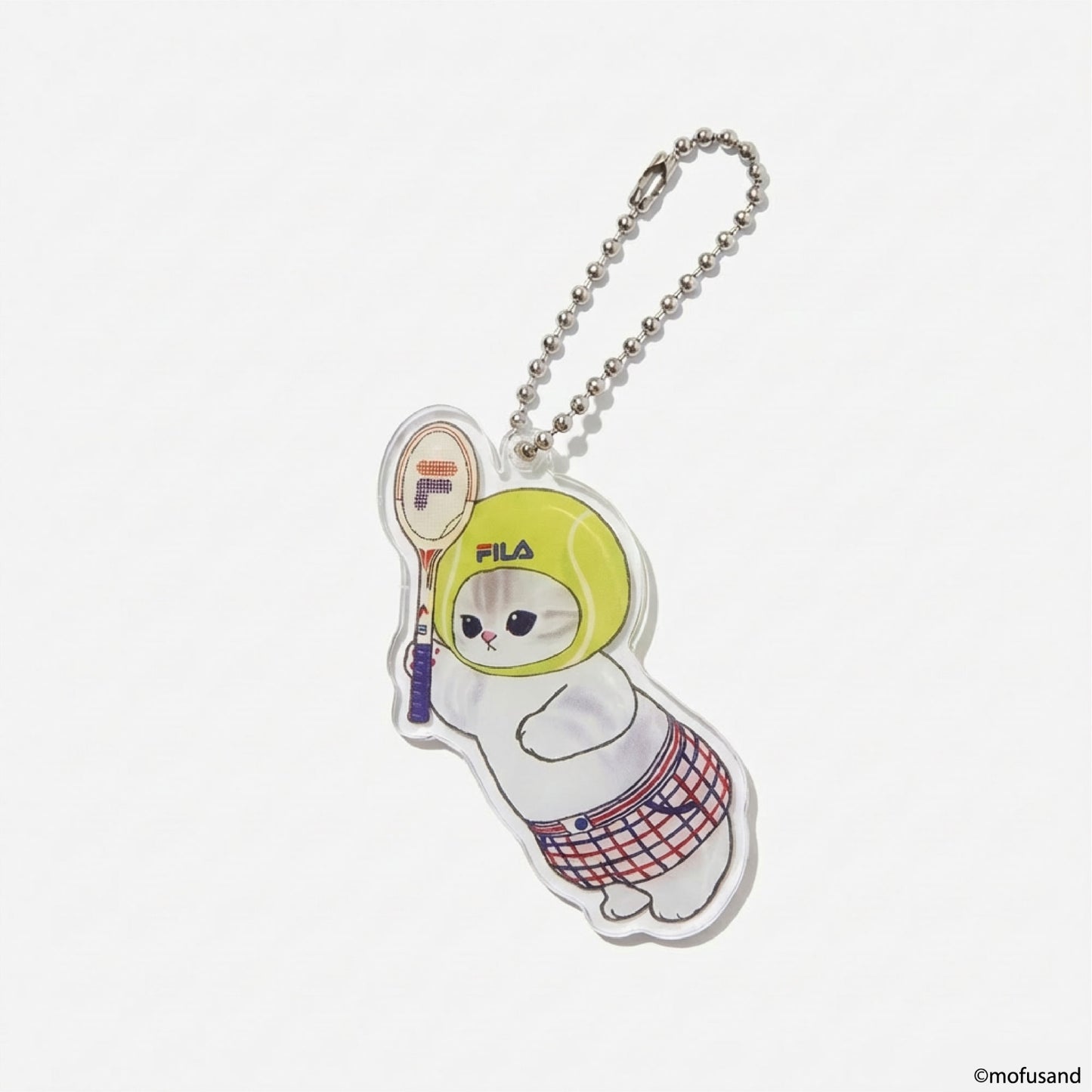 mofusand×FILA COURT PLUMPY 2(纯白/短外套)