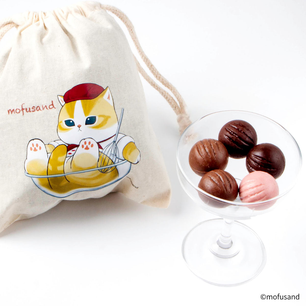 mofusand Mofumofu 烘焙坊 Mofumofu 束口袋裝巧克力