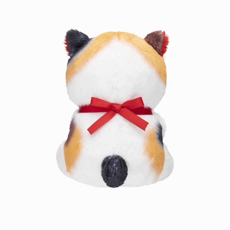 mofusand にゃんこが見守るデスクトップひっかけぬいぐるみ(招福小判)