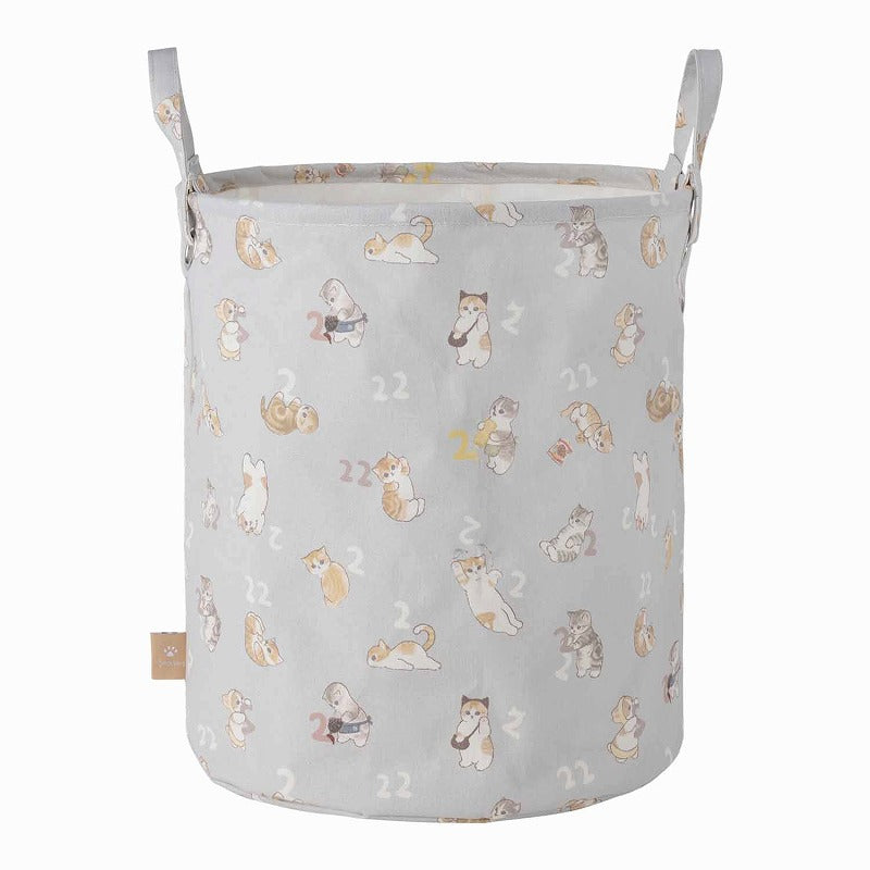 mofusand 圆篮(浅灰色)