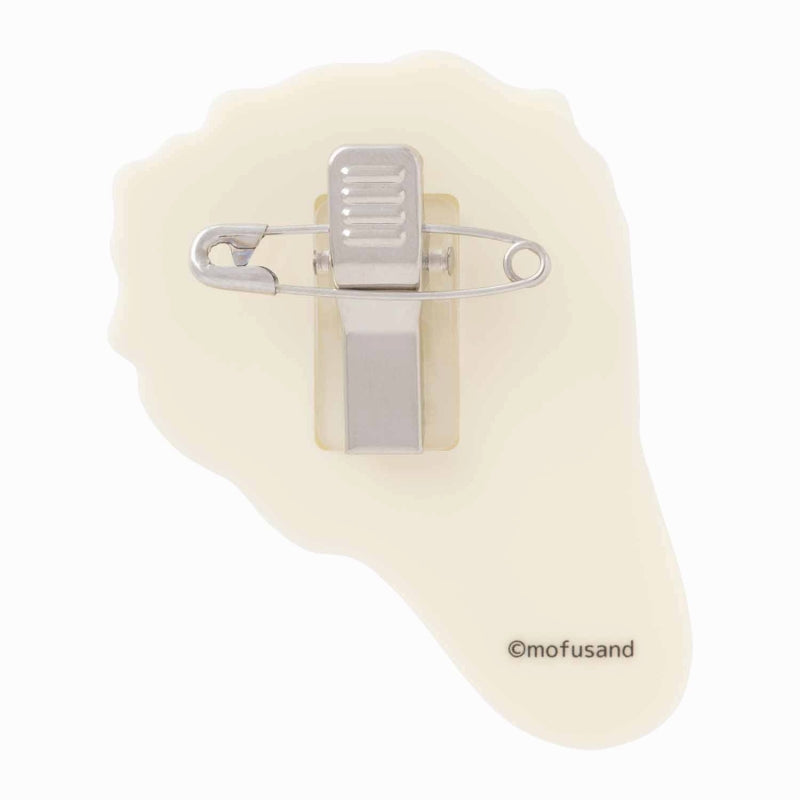 mofusand Mofumofu Marshe Sky Acrylic Badge (Mizuna)