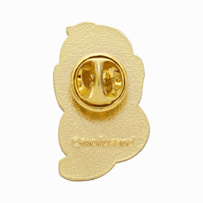 mofusand Mofumofu Marche Mini Pin Badge (Orange)