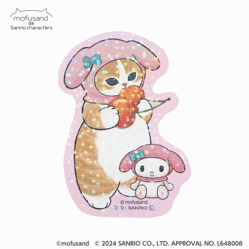 mofusand× Sanrio 캐릭터 스티커 컬렉션 (총 13 가지 유형)