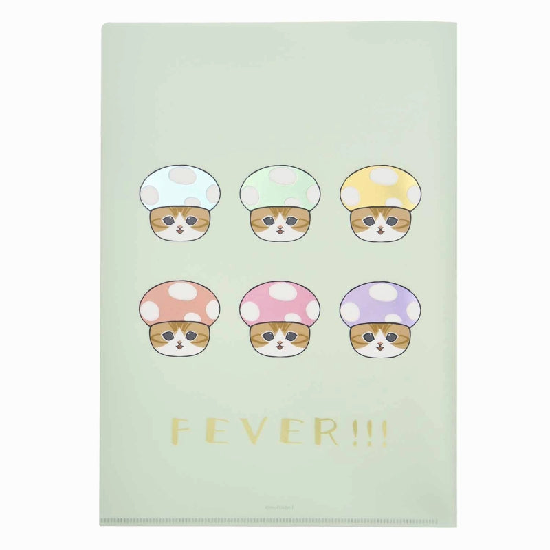 mofusandExhibition Metallic Clear File