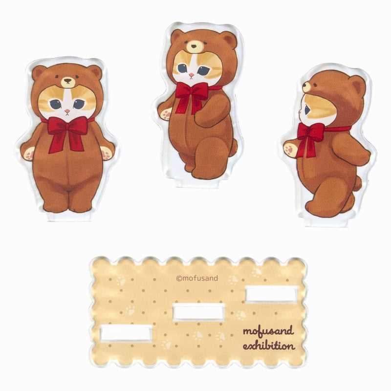 mofusandExhibition layer acrylic stand (biscuit)