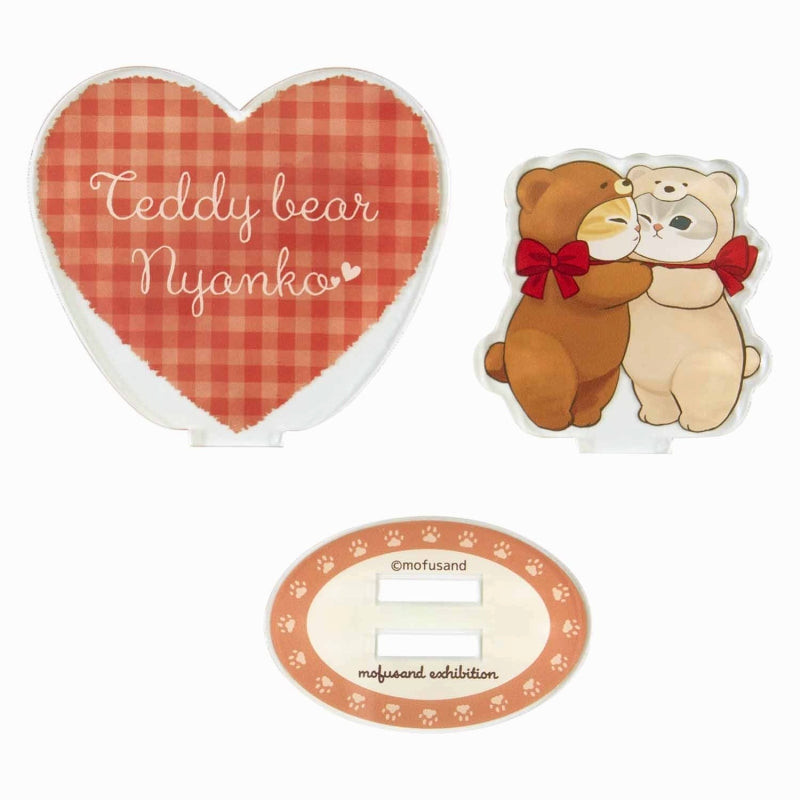 mofusand展览层丙烯酸支架(心脏)