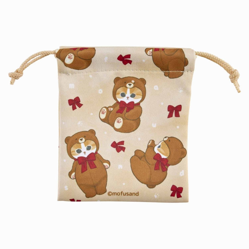 mofusand展览肮脏的超细纤维2件套装迷你束带(nakayoshi)