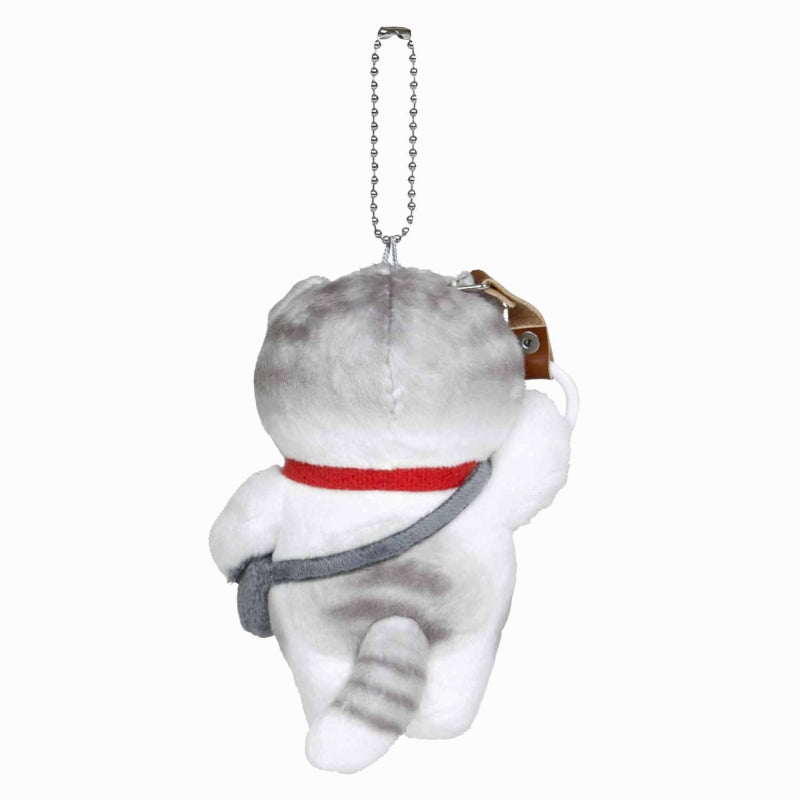 mofusand Working! Salary Meow Mascot Keychain (Train Strap)