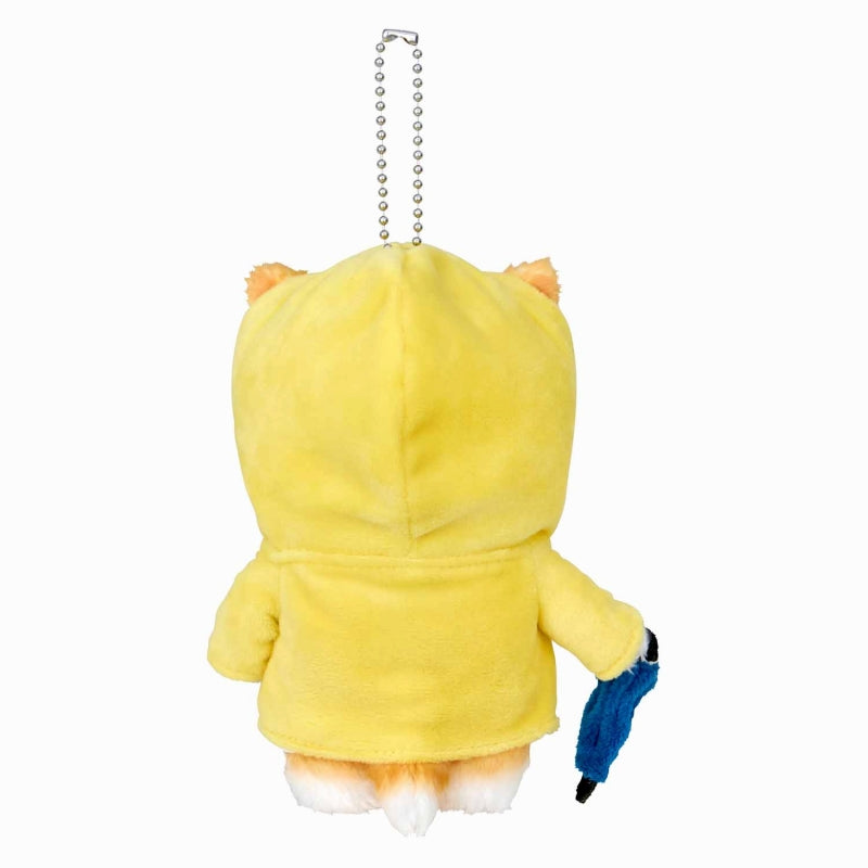 mofusand ぽわぽわ長毛種マスコット(レインコートにゃん)