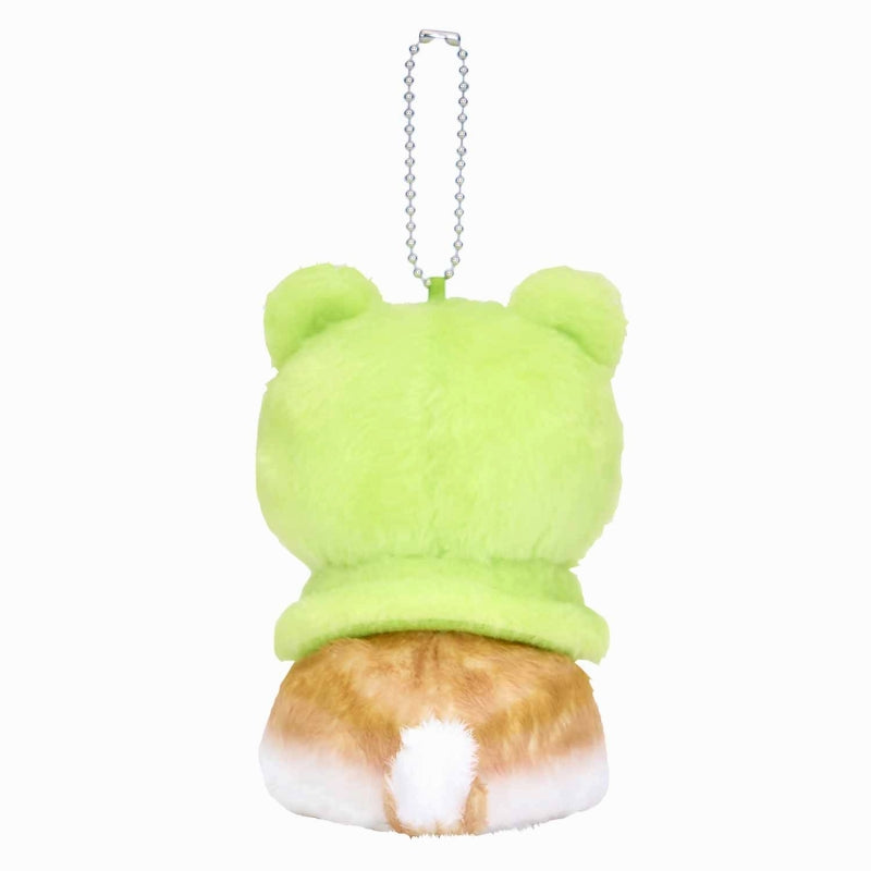 mofusand ぽわぽわ長毛種マスコット(カエルにゃん)