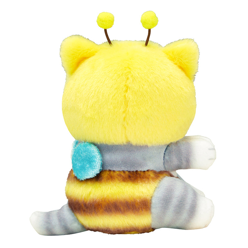 mofusand Grabby Meow Clip Plush (Bee Meow)