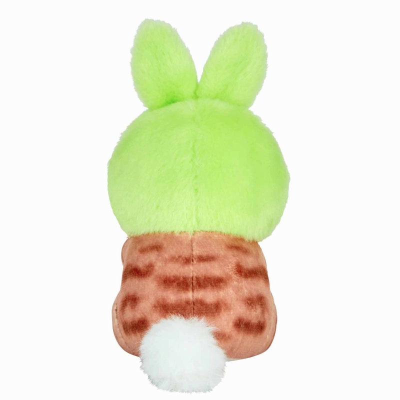 mofusand にゃんこが見守るデスクトップひっかけぬいぐるみ(みどりうさにゃん)