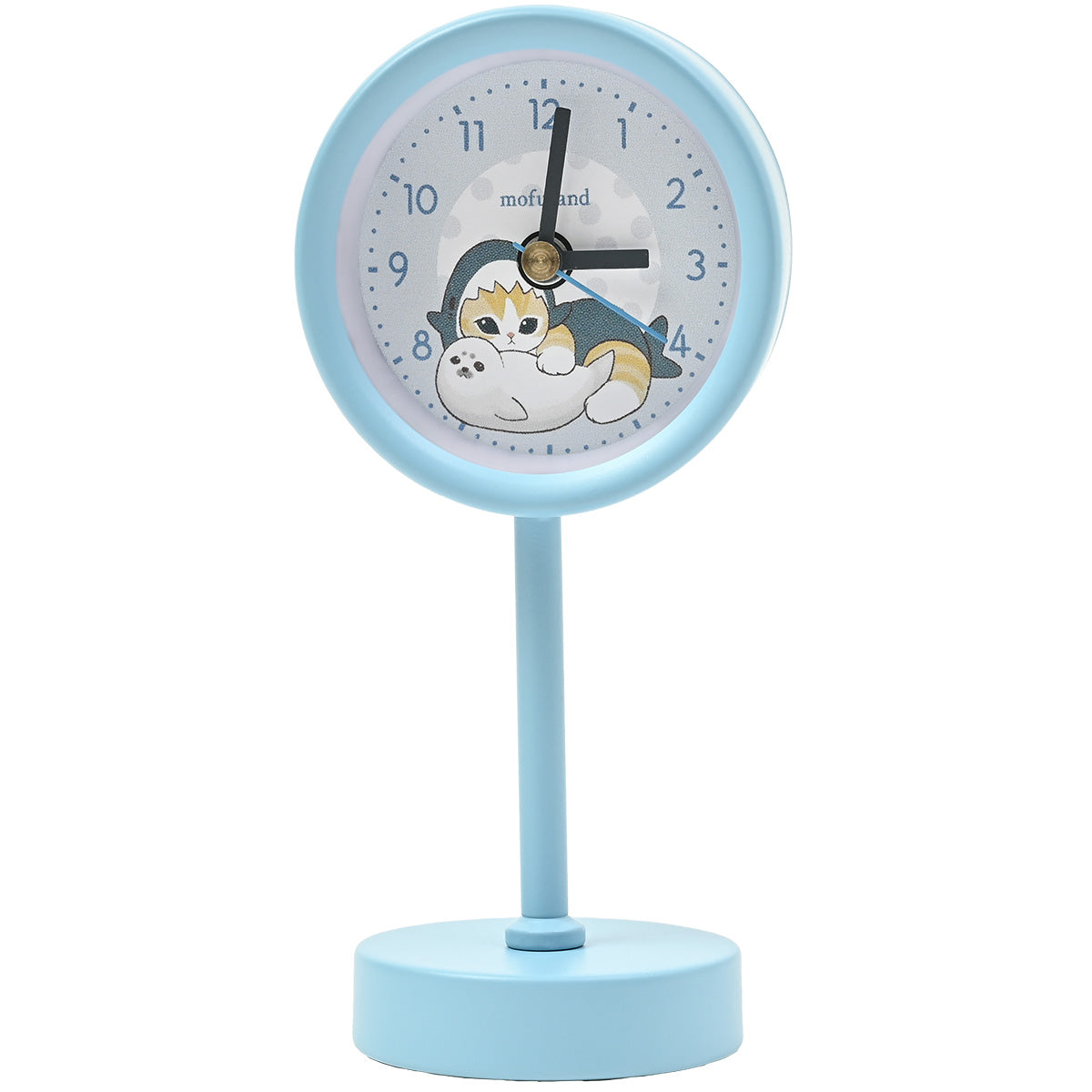 mofusand 立式时钟Y(粉彩鲨鱼猫)